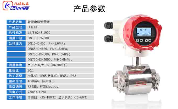 衛(wèi)生型電磁流量計產品參數.jpg